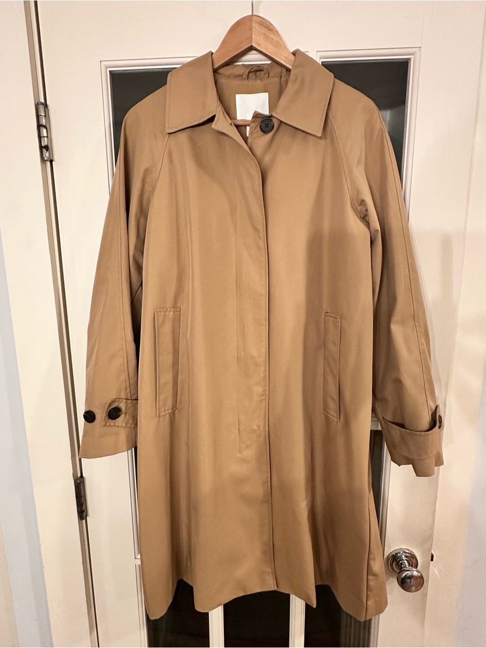 H&M Classic Camel Trench Coat oversized